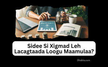 Sidee Si Xigmad Leh Lacagtaada Loogu Maamulaa?