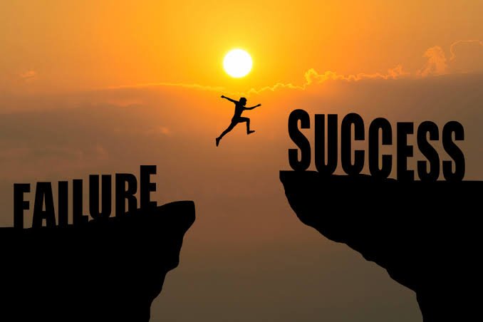 success starts after fuilure